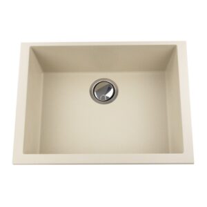 Nantucket Sinks PR2418 Small Single Bowl Undermount Granite Composite