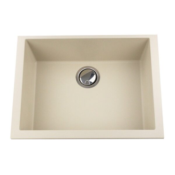 Nantucket Sinks PR2418 Small Single Bowl Undermount Granite Composite