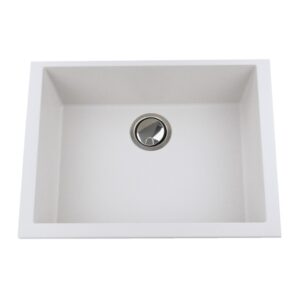 Nantucket Sinks PR2418 Small Single Bowl Undermount Granite Composite