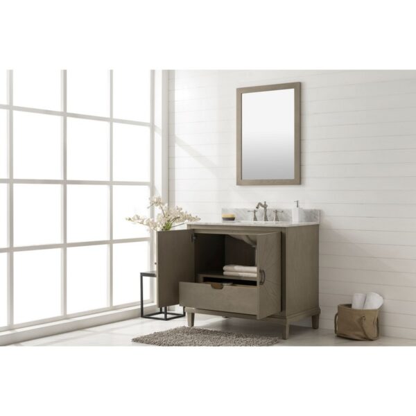 Legion Furniture WLF7040-36-AGO 37 Inch Freestanding Single Sink Bath Vanity in Antique Gray