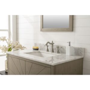 Legion Furniture WLF7040-36-AGO 37 Inch Freestanding Single Sink Bath Vanity in Antique Gray