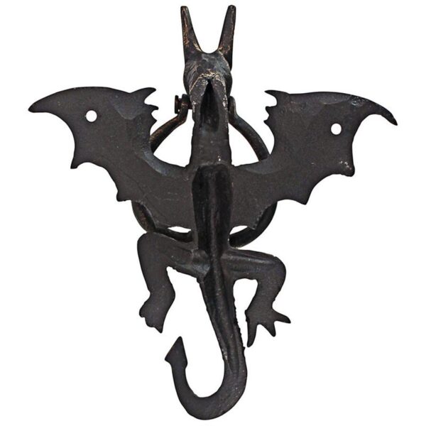 Design Toscano QH18636 6 Inch Tintagel Dragon Door Knocker