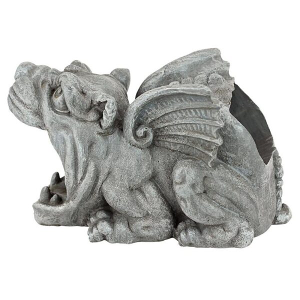 Design Toscano QM7512079 10 Inch Roland the Gargoyle Rain Gutter