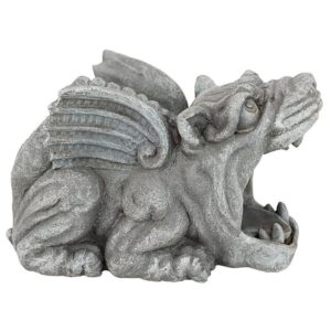 Design Toscano QM7512079 10 Inch Roland the Gargoyle Rain Gutter