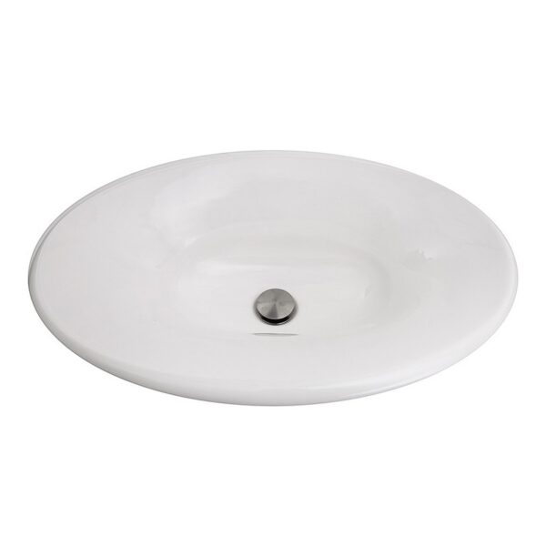 Nantucket RC70640W Regatta Collection Tortola Italian Fireclay Vanity Sink