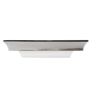 Nantucket Sinks RC73040PD La Maddalena Italian Fireclay Vanity Sink