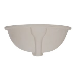 Nantucket Sinks RC78340GRD Anzio Italian Fireclay Vanity Sink