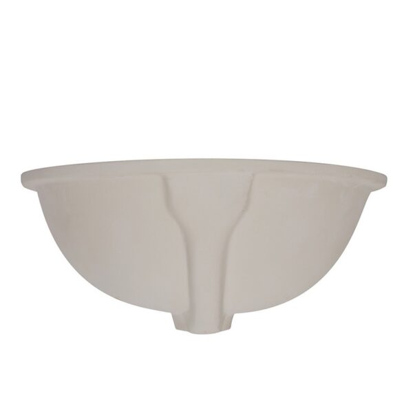 Nantucket Sinks RC78340SL Izola Italian Fireclay Vanity Sink