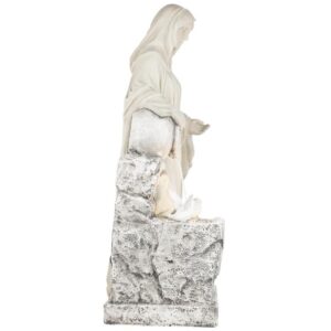 Design Toscano SH2002 13 1/2 Inch Virgin of Lourdes Fountain