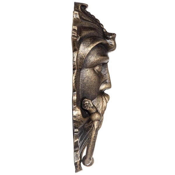 Design Toscano SP13088 7 Inch Sutherland House Greenman Doorknocker