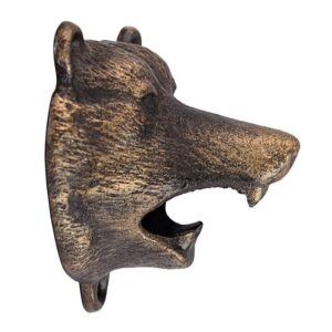 Design Toscano SP1622 3 1/2 Inch Grizzly Bear of the Woods Bottle Opener