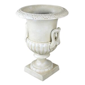 Design Toscano SP23 12 1/2 Inch Medium Chateau Elaine Cast Iron Urn