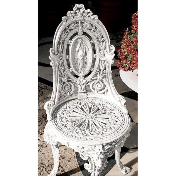 Design Toscano SP603 20 1/2 Inch Regents Park Victorian Garden Chair