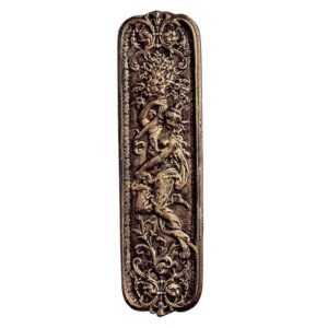 Design Toscano SP627 3 Inch Maiden Door Plate