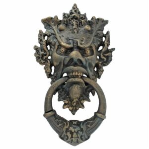 Design Toscano SP9282 9 Inch Vecchio Greenman Doorknocker