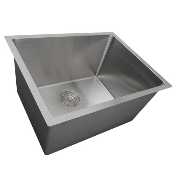 Nantucket Sinks SR2318-12-16 Pro Series 23 inch Undermount Small Radius Corners Stainless Steel Utility/Laundry Sink