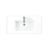 James Martin SWB-S35.4-GW 35.4 Inch Single Sink Top in Glossy White