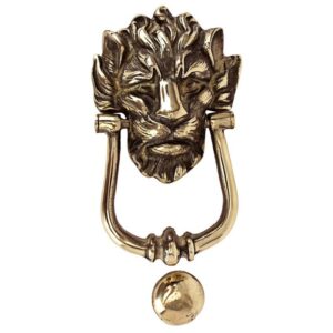 Design Toscano TE10 5 Inch 10 Downing Street Lion Authentic Door Knocker