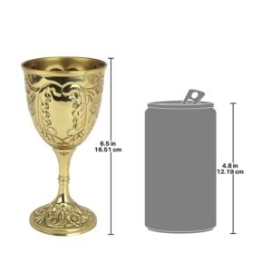 Design Toscano TV8004 3 1/2 Inch Kings Royal Chalice