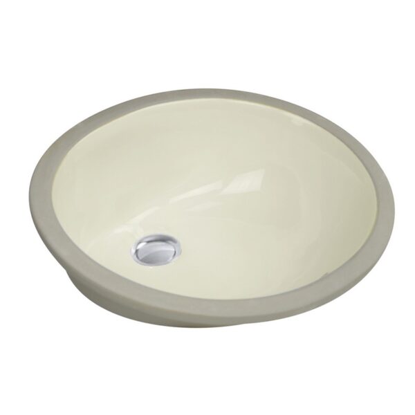 Nantucket UM-15x12-B 17 Inch Green Point Undermount Lavatory Sink