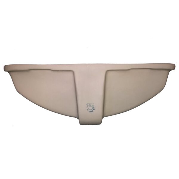 Nantucket Sinks UM-18x12-B 21 Inch Great Point Undermount Crafted Bath Sink