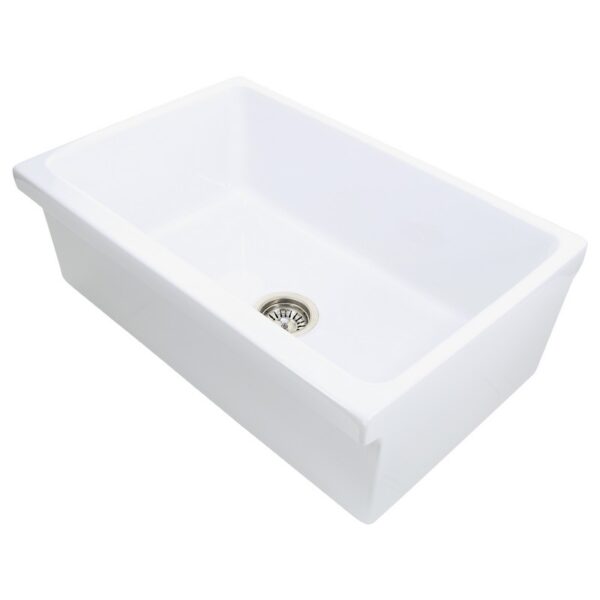 Nantucket Sinks WHFCDL30 30 Inch Reversible Wequassett Farmhouse Sink