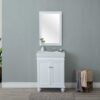 Legion Furniture WLF6028-W 24 Inch Vanity in Matte White