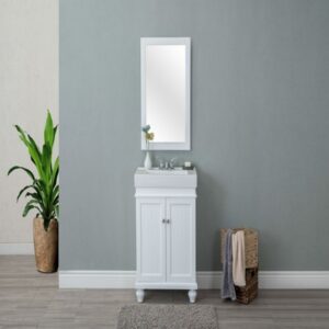 Legion Furniture WLF6028-W 24 Inch Vanity in Matte White