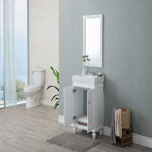 Legion Furniture WLF6028-W 24 Inch Vanity in Matte White