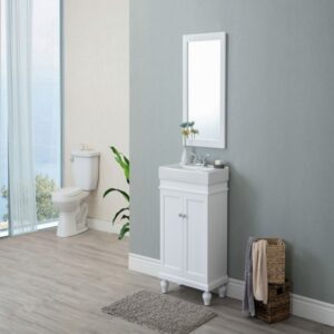 Legion Furniture WLF6028-W 24 Inch Vanity in Matte White