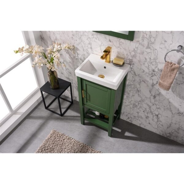 Legion Furniture WLF9018-VG 18 Inch Vogue Green Sink Vanity