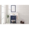 Legion Furniture WLF9024-B 24 Inch Kd Blue Sink Vanity in Blue