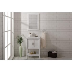 Legion Furniture WLF9024-W 24 Inch Kd White Sink Vanity in White