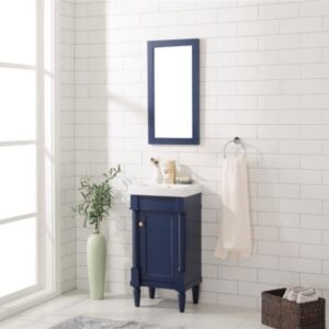 Legion Furniture WLF9218-B 18 Inch Blue Sink Vanity in Blue