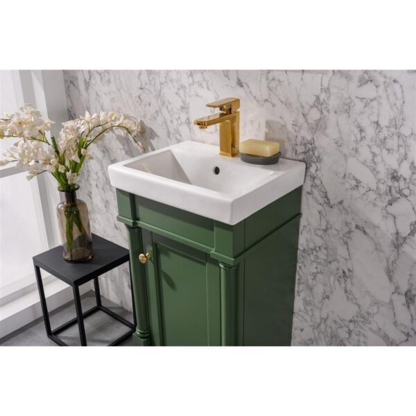 Legion Furniture WLF9218-VG 18 Inch Vogue Green Sink Vanity