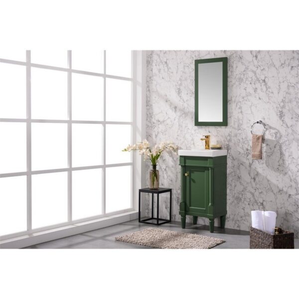 Legion Furniture WLF9218-VG 18 Inch Vogue Green Sink Vanity