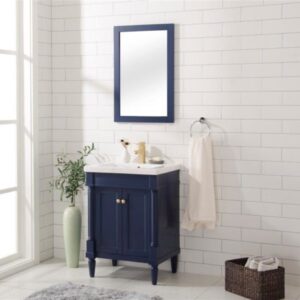 Legion Furniture WLF9224-B 24 Inch Blue Sink Vanity in Blue