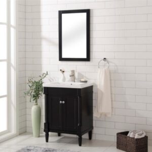 Legion Furniture WLF9224-E 24 Inch Espresso Sink Vanity in Espresso