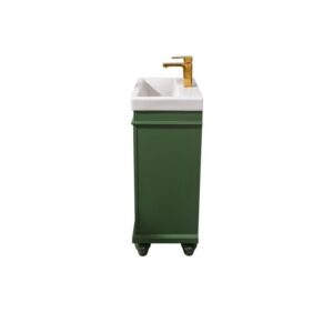 Legion Furniture WLF9318-VG 18 Inch Vogue Green Sink Vanity