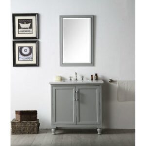 Legion Furniture WLF9318-W 18 Inch White Sink Vanity in White