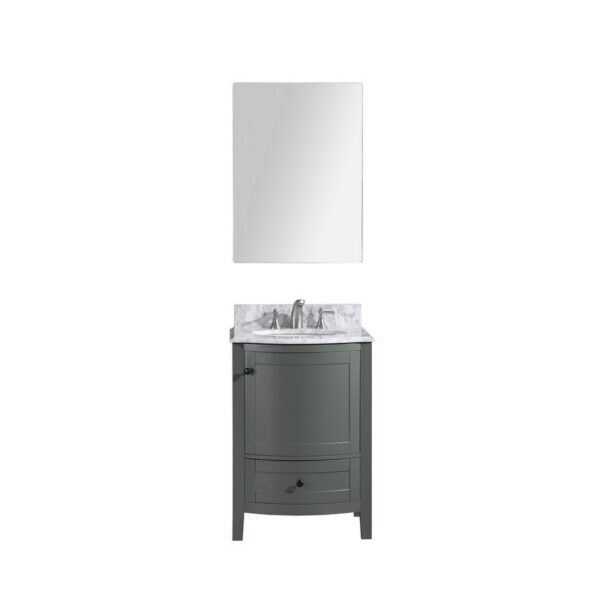 Legion Furniture WT9309-24-PG-PVC 24 Inch Pewter Green Bathroom Vanity