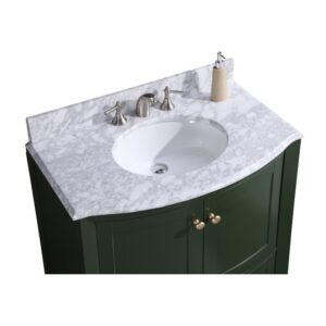 Legion Furniture WT9309-36-VG-PVC 36 Inch Vogue Green Bathroom Vanity