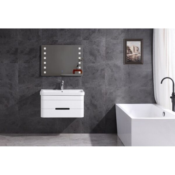 Legion Furniture WT9328-32-PVC 32 Inch Bathroom Vanity with LED Mirror