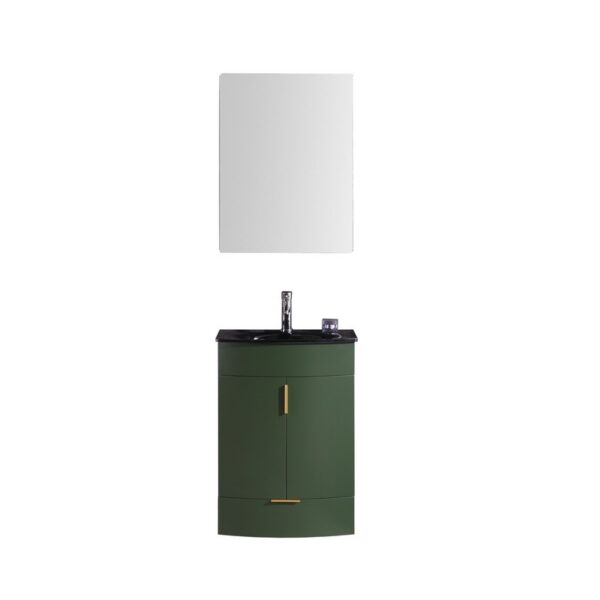 Legion Furniture WTM8130-24-VG-PVC 24 Inch Vogue Green Bathroom Vanity