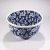 Legion Furniture ZA-224 16 Inch Porcelain Sink Bowl in Navy and White Flower