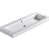 Dowell Topmount Bathroom Resin Basin 000 4818BP-RS