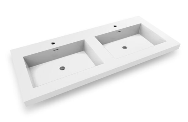 Dowell Topmount Bathroom Resin Basin 000 4922BP