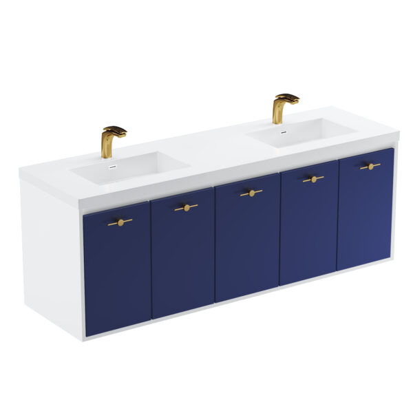 Dowell Topmount Bathroom Resin Basin 000 7322BP