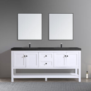 Dowell Topmount Bathroom Resin Basin 000 7322BP-BL