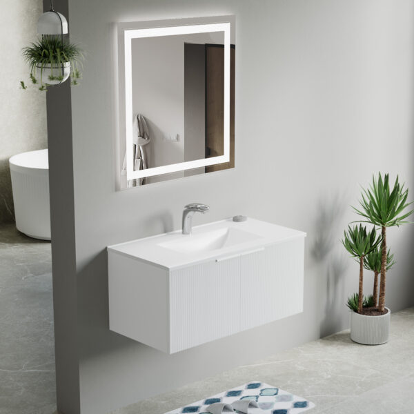 Dowell Topmount Bathroom Ceramic Basin 000 3618B